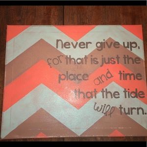 16x20” Painted Wall Canvas, Nursery Wall Decor